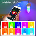 Tuya WiFi Smart LED Bulb E14 5W 7W 9W 220V Candle Bulb Dimmable Voice Control Works With Smart Life Alexa  Home Assistant. 