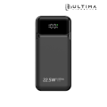 Ultima Boost 20K Pro 20000mAh Powerbank with 22.5W Fast Charging | LED Display | Triple Ports |  Supports PD, QC3.0, Universal Compatibility | 2 Way Charging | ChargeSafe technology Power bank. 