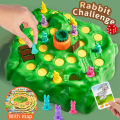 New Rabbit Trap Funny Bunny Rabbit Cross Country Puzzle Board Game Kids Toys Family Games Venturing. 