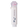 Cute cat style retractable eraser for students to draw and erase practical office eraser supplies. 