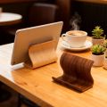 [New Wooden Phone Stand] New Wooden Portable Desktop Phone Stand | Creative Lazy Holder for iPad Tablet, Universal Mobile Stand. 