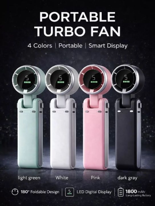 Turbo%20Fan%20%7C%205-Speed%20Powerful%20Airflow%20%7C%20USB%20Charging%20%7C%20Foldable%20Cooling%20Fan%20-%20Image%202