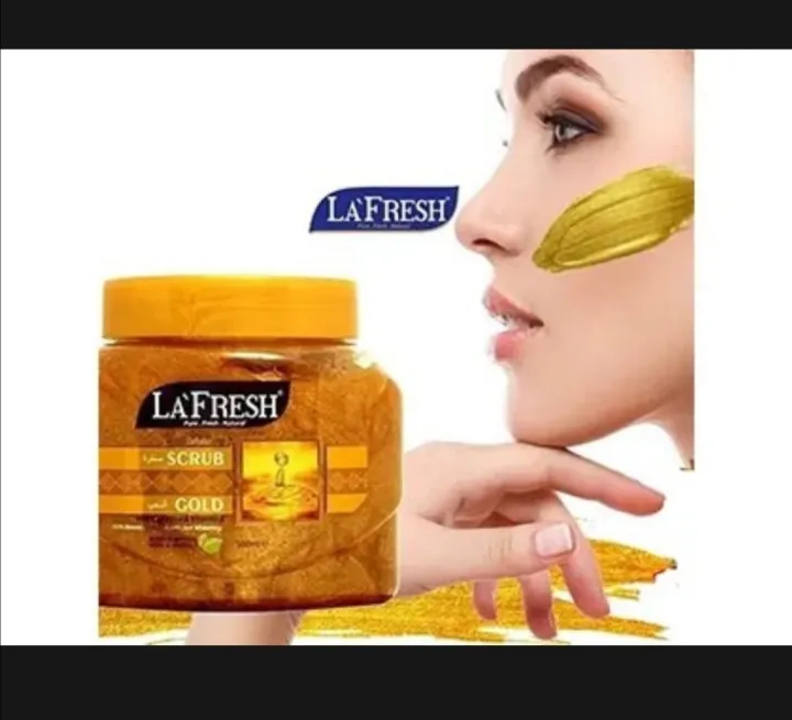 La Fresh Gold Scrub 500ml Low Stock