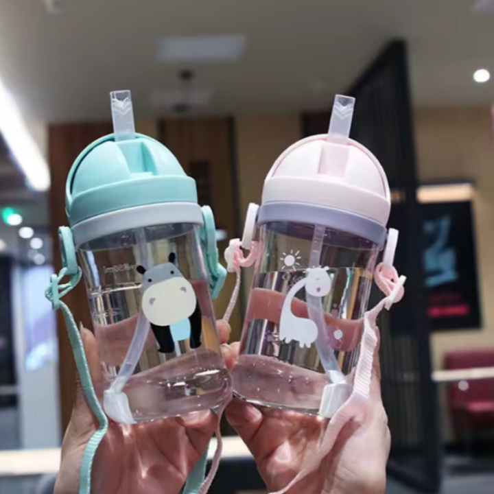 350ml%20Kids%20Drinking%20Cup%20Feeding%20Bottle%20With%20Straw%20Gravity%20Ball%20Wide%20Caliber%20Bottle%20-%20Image%202