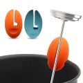 Fixed Probe Clip Candy Making Temp Probe Pot Clip Holder Silicone Thermometer Holder Clip For Pot Kitchen Gadgets. 