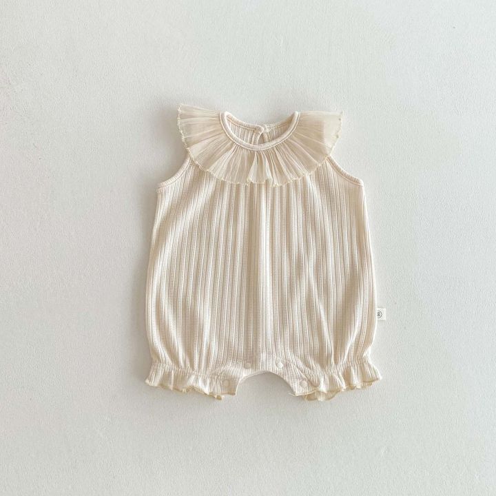 Korean%20version%20of%20summer%20baby%20girl%20sweet%20lace%20collar%20jumpsuit,%20baby%20girl%20solid%20color%20comfortable%20jumpsuit,%20very%20often%20at%20home%20an%20-%20Image%208
