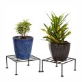 Handmade Strong Stylish Four legs Design Metal Square Shape stands For Plant Pot Flower Pot Stand For Planter indoor and Outdoor. 