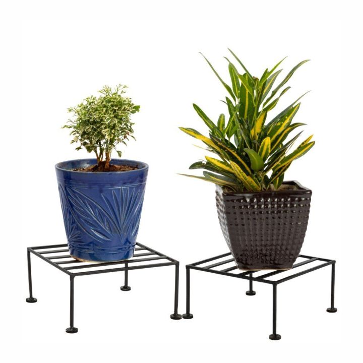 Handmade Strong Stylish Four legs Design Metal Square Shape stands For Plant Pot Flower Pot Stand For Planter indoor and Outdoor