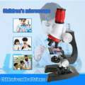 1200 Times Microscope Toys Primary School Biological Science Experiment Equipment Kids Educational Toys Microscope Kit. 