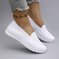 Spring new women's sports shoes, fashionable, breathable, lightweight, non-slip, wear-resistant, casual sports shoes, flat shoes.