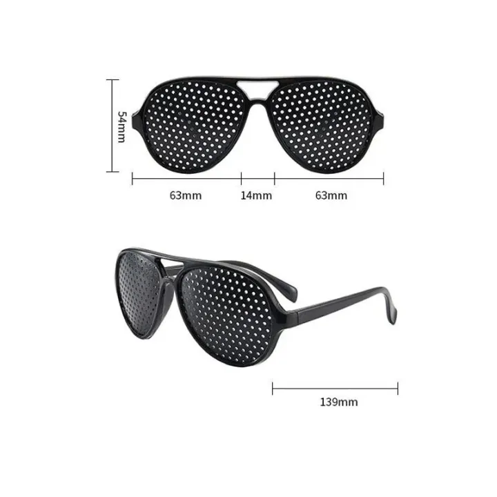 1/2/3pcs%20Anti%20Myopia%20Astigmatism%20Glasses%20With%20Perforated%20Vision%20Fatigue%20Pinhole%20Glasses%20For%20Male%20And%20Female%20Vision%20Improvement%20-%20Image%205