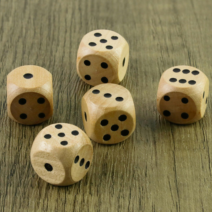 Wooden%20Dice%205pcs%20Round%20Corner%20D6%20D10%20Wood%20Dice%20for%20Flying%20Chess%20Props%20Table%20Board%20Role%20Playing%20Game%20-%20Image%204