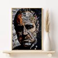 Classic Movie Gangsters The Godfather Poster HD art canvas painting home living room bedroom bar aesthetic decoration. 