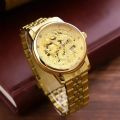 Dragon - Golden Mechanical Watch. 