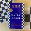 The Daily Laws: 366 Meditations on Power, Seduction, Mastery, Strategy, and Human Nature book by Robert Greene. 