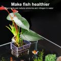 Aquarium Plant Basket Transparent Fish Tank Hanging Decorations Pot Aquatic Plants Holder Aquatic Plant Cup Fish Tank Planter. 