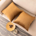 Plain Velvet Cushion Cover. 