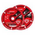 EZARC Diamond Cutting Wheel 3X3/8 Inch & 4-1/2X7/8 Inch for Metal,Cut Off Wheel with 5000+ Cuts on Rebar,Steel,Iron and INOX. 