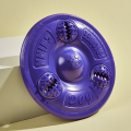 1 purple pet food leakage toy frisbee pet supplies for walking dogs, teasing dogs, training dogs, and pet training frisbees. 