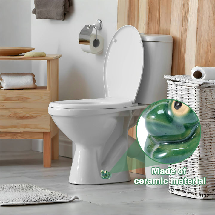 2Pcs%20Toilet%20Bolt%20Covers%20Ceramic%20Funny%20Frog%20Toilet%20Bolt%20Caps%20Dustproof%20Toilet%20Bolt%20Decorative%20Caps%20Bathroom%20Decoration%20Supplies%20-%20Image%202