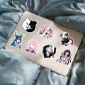 50 Piece Danganronpa Stickers Waterproof DIY For Phones Laptop Car Sticker Creative Home Decal. 