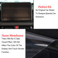 Car Dashboard Instrument Navigation Panel CD Screen Protective Film for Suzuki Jimny 2019-2025 JB64 JB74 Interior Accessories. 