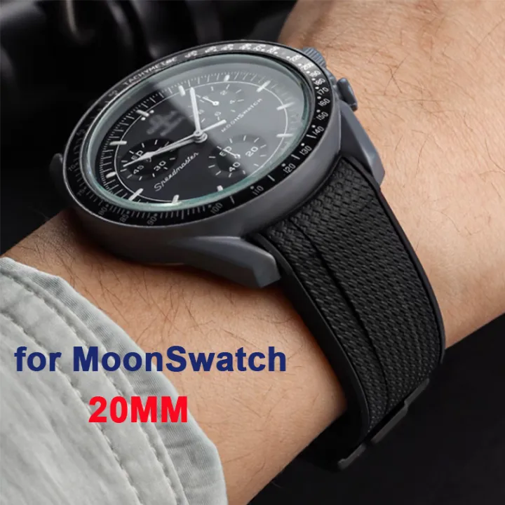 Joint%20MoonSwatch%2020mm%20Diving%20Strap%20for%20%20X%20Swatch%20Men%20Women%20Arc%20Curved%20End%20TPU%20%20Bracelet%20for%20%20Watch%20Band%20Tools%20-%20Image%202
