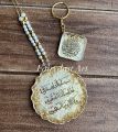 Car hanging islamic,Resin Handmade Car Hanging,Resin Ayat ul Qursi and Safar ki Dua,  Car accessories Car Hanging Handmade. 