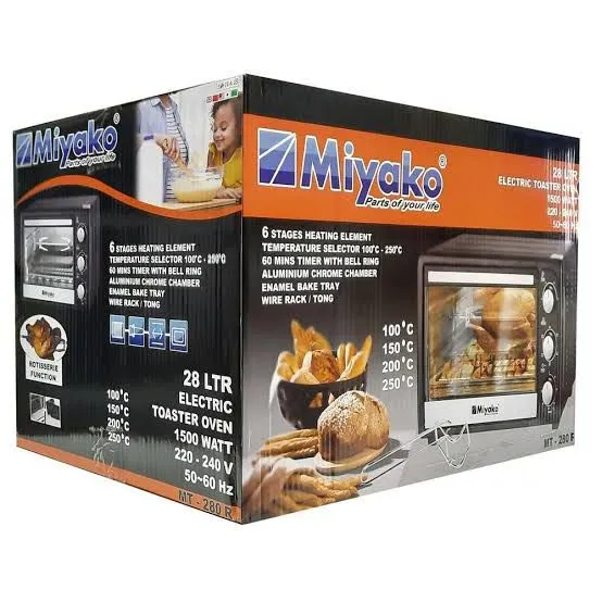 Miyako%2028%20Liter%20Electric%20Oven%20MT-280R%20with%20Chamber%20Enamel%20Bake%20Tray%20-%20Image%205