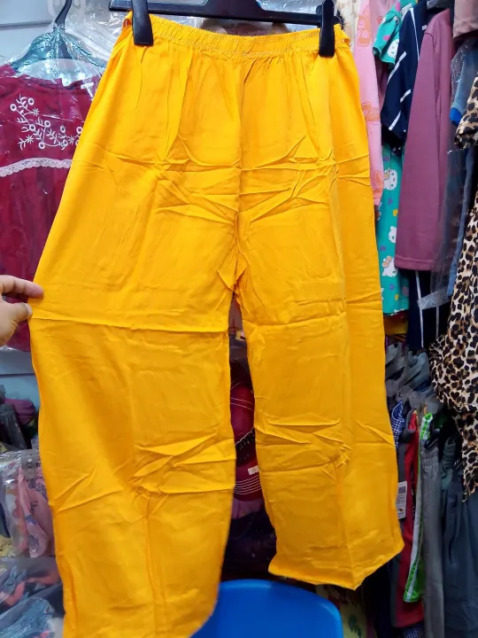 ladies%20china%20linen%20fabric%20plazzo%20for%20regular%20use%20-%20Image%202