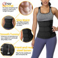 Qtree Body Shapewear Women Waist Trainer Corset Belly Cincher Trimmer Weight Loss Slimming Sweat Belt Sauna Strap Tummy Control.