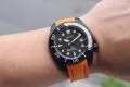 Crafter blue PVD buckle. 
