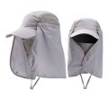 UV Protection Breathable Quick-Drying Fishing Hat, Outdoor Hiking Sun Protection Cap with Face Neck Cover.