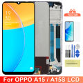 6.52" Screen Assembly for Oppo A15 CPH2185 Lcd Display Digital Touch Screen with Frame for Oppo A15s CPH2179 Screen Replacement. 
