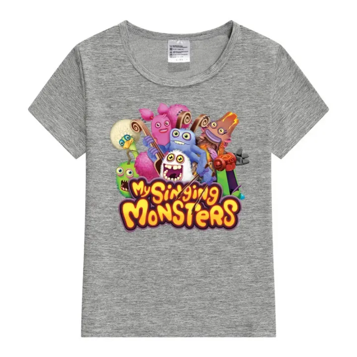 My%20Singing%20Monsters%20Summer%20Anime%20T-shirt%20Kids%20Clothes%20Kids%20T%20Shirts%20Casual%20Short%20Sleeve%20100%25%20Cotton%20Tops%20Y2k%20Boys%20Girl%20Clothes%20-%20Image%202