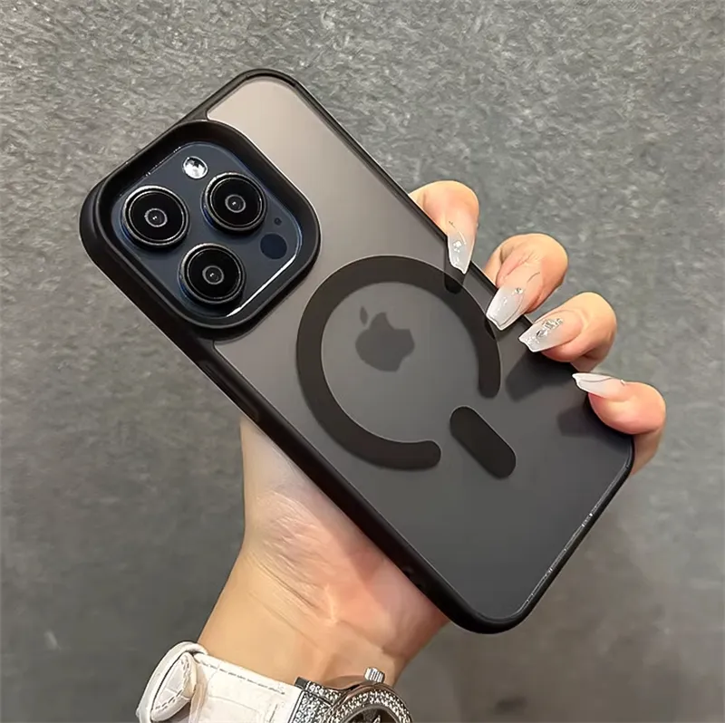 IPhone Hülle MagSafe Schutzhülle Für IPhone 16 Bis 11 – Slim Fit, Magnetisch & Transparent MagSafe Case