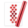 5Mx15CM 1 Roll  Heat Activated Foil Hot Stamping Foil Paper Foil Holographic Heat Foil Transfer Sheets for DIY Crafts. 