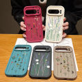 Flowers Pattern Silicone Case For Google Pixel 8 Pro 8A 9 Pro XL Shockproof Candy Color Soft TPU Phone Cover For Pixel 9 8 Pro.