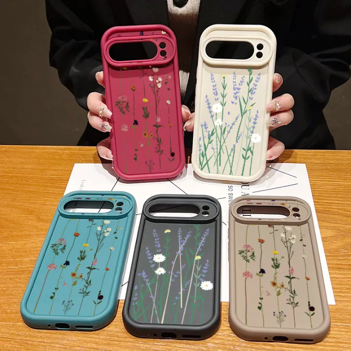 Flowers%20Pattern%20Silicone%20Case%20For%20Google%20Pixel%208%20Pro%208A%209%20Pro%20XL%20Shockproof%20Candy%20Color%20Soft%20TPU%20Phone%20Cover%20For%20Pixel%209%208%20Pro%20-%20Image%202