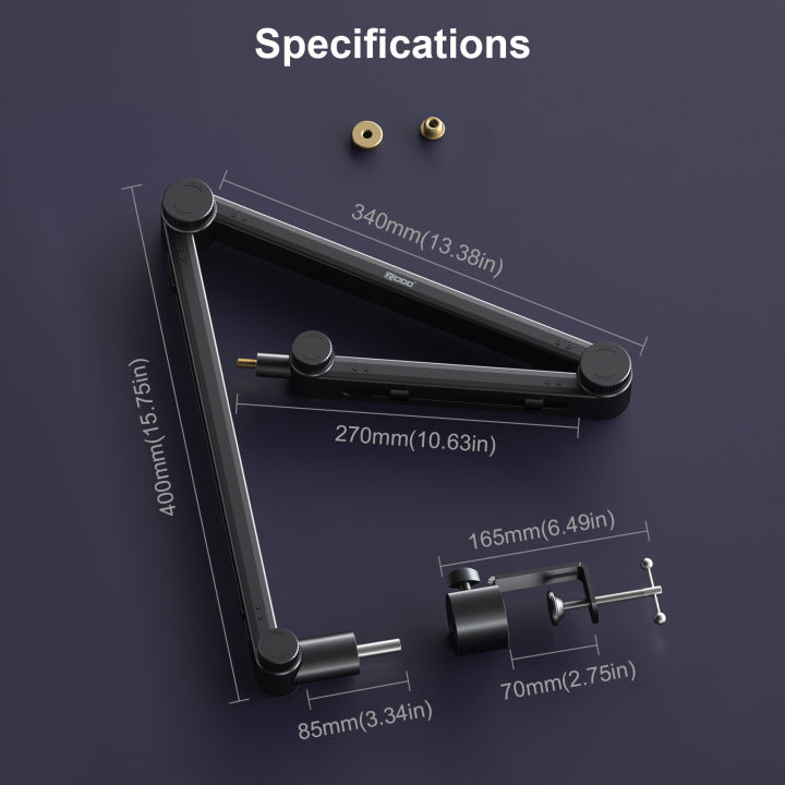 Professional%20Flexible%20Desktop%20Microphone%20Hanging%20Adjustable%20Boom%20Scissor%20Arm%20Stand%20for%20Live%20Streaming,%20Gaming%20-%20Image%206