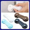 Self-Adhesive Fridge Lock Latchs System for Home Refrigerator Lock Fridge Freezer Door Locks Kids Baby Safety Child Cabinet Lock. 