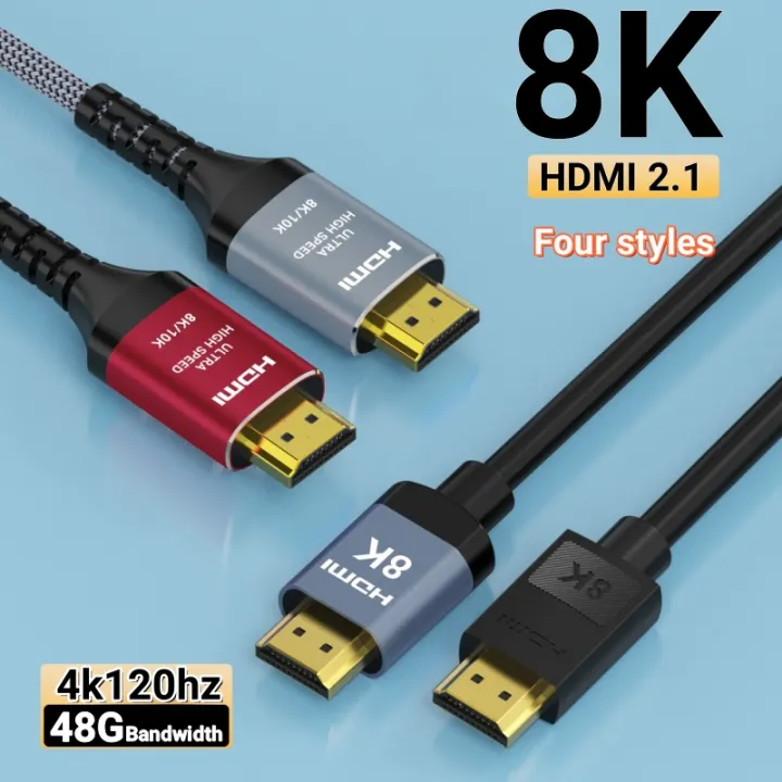 MIZIQIER%20Long%208K%20HDMI%202.1%20Cables,%20%2048Gbps%20Ultra%20High%20Speed%20Braided%20Cord-4K@120Hz%208K@60Hz%20for%20Roku%20TV/PS5/PS4/HDTV/RTX%203080%203090%20-%20Image%202
