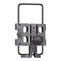 FANAUE Aluminum Alloy Motorcycle Mobile Phone Holder Panel Mobile Phone Holder Anti-Vibration Anti-Shake Stable.