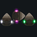1PC LED Glowing Guitar Picks Food-Grade Plastic Ukulele Guitar Touch Luminous Pick Musical Stringed Instrument Glowing Plectrum. 