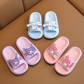 Sanrio Children's EVA Slippers Kuromi Melody Cinnamoroll Baby Indoor Slides Boys Girls Bathroom Non-slip Sense of Cloud Sandals. 