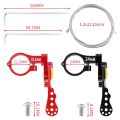 MUQZI MTB Dropper Remote Lever Kit Bike Dropper Seat Tube Internal Remote Lever For 22.2mm 24mm Handlebar. 