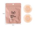 NIPPLE STICKER BRA PADS FOR WOMEN FULL SILICONE COMFORTABLE REUSABLE AND SELF-ADHESIVE. 