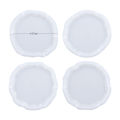 DIY Crystal Epoxy Resin Mold Mineral Edge Irregular Coaster Box Coaster Set Mirror Silicone Mold. 