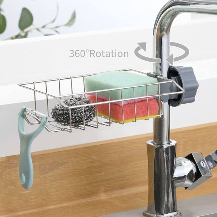 360 Rotating sink rack