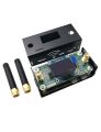 Latest Version Dual Duplex OLED MMDVM Hotspot WiFi Digital Voice Modem NXDN P25 Pistar DSTAR DMR Raspberry Pi + Case +16G card.